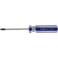 Tournevis Philips bleu transparent avec bandes, #1, Prise Plastique SPOC Demo