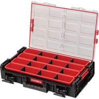 Organisateur tr&egrave;s grand avec bacs longs Arx, 23" x 15-1/5" x 5", Noir SPOC Demo
