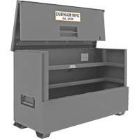 57.4 cu. ft. Jobsite Piano Box, 72-7/16" W x 33-7/8" D x 49-7/16" H, Grey SPOC Demo
