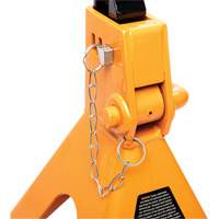 Ratcheting Jack Stand, Locking Pin, 3 tons Capacity, 11-3/4" - 17-1/2" H SPOC Demo