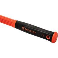 Fiberglass Engineer Hammer, 4 lbs Head Weight, 14" L SPOC Demo