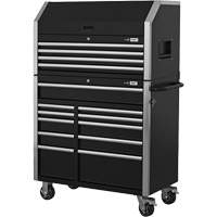 HDCC-4115 HD Series Toolbox Combo, 21-1/2" D x 44-1/5" W x 63-3/10" H, Black SPOC Demo