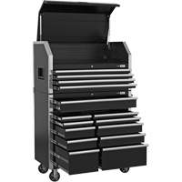 HDCC-4115 HD Series Toolbox Combo, 21-1/2" D x 44-1/5" W x 63-3/10" H, Black SPOC Demo
