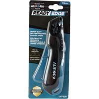 Retractable Safety Knife , Stainless Steel, Heavy-Duty, Plastic/Aluminum Handle SPOC Demo