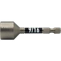 Impactech&reg; Nut Driver, 9/16" Tip, 1/4" Drive, 2-9/16" L, Magnetic SPOC Demo