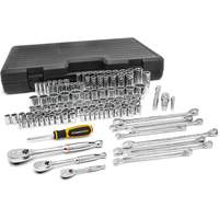 Jeu d'outils pour m&eacute;caniciens &agrave; 6 et 12 pans standards et profonds de 1/4", 3/8" et 1/2" SAE/m&eacute;triques SPOC Demo