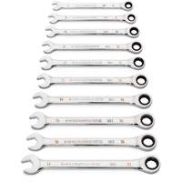 90-Tooth 12 Point Wrench Set, Ratcheting Combination, 12 Pieces, Metric SPOC Demo