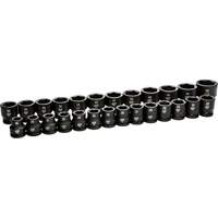 Jeu de douilles m&eacute;triques &agrave; 6 pans, 26 Mcx, Chocs, Prise de 3/4" SPOC Demo