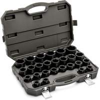 Jeu de douilles m&eacute;triques &agrave; 6 pans, 26 Mcx, Chocs, Prise de 3/4" SPOC Demo