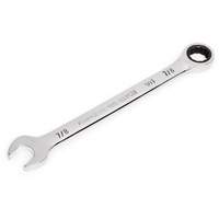 90-Tooth Ratcheting Combination Wrench, 12 Point, 7/8", Chrome Finish SPOC Demo
