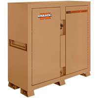 Model 111 Jobsite Cabinet with Padlock, Steel, 47.5 Cubic Feet, Tan SPOC Demo
