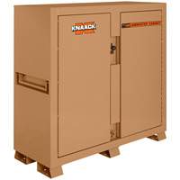 Model 109 Jobsite Cabinet with Padlock, Steel, 47.5 Cubic Feet, Tan SPOC Demo