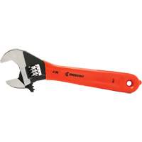 Adjustable Wrench, 4" L, 1/2" Max Width, Black Oxide SPOC Demo