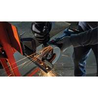 Rectifieuse angulaire sans balais avec interrupteur coulissant, Roue de 4-1/2", 18 V SPOC Demo