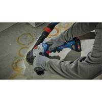 Rectifieuse angulaire sans balais avec interrupteur coulissant, Roue de 4-1/2", 18 V SPOC Demo