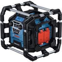 Radio de chantier avec Bluetooth 5.0 et station dalimentation, Lithium-ion, 18 V SPOC Demo