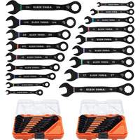 Wrench Set, Ratcheting Combination, 18 Pieces, Imperial and Metric SPOC Demo