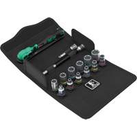 Jeu de cl&eacute; &agrave; cliquet SA 13 Zyklop Comfort avec levier dinversion, 15 Mcx, Prise de 1/4" SPOC Demo