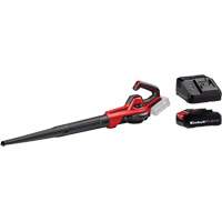 Cordless 110 CFM Universal Blower with 2.5Ah Battery & Charger Starter Kit, 18 V, 155.34 MPH Output, Battery Powered SPOC Demo