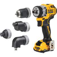 Ensemble perceuse/visseuse sans fil et sans balai XTREME 5-en-1, Lithium-ion, 12 V, Mandrin 3/8" SPOC Demo