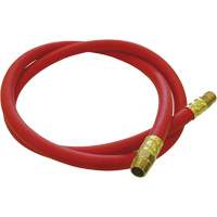 Hose Reel Connecting Hose, Air, EPDM Rubber, 1/2" dia. x 5', 300 psi, 1/2 NPT SPOC Demo