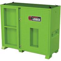 Onsite PPE Storage Cabinet, Steel, High-Visibility Lime Green SPOC Demo