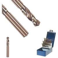 SST+ Stub Length Drill Bit, 1/8", High Speed Steel, 11/16" Flute, 135° Point SPOC Demo