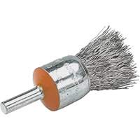 Brosses mont&eacute;es &agrave; fils cr&ecirc;p&eacute;s, 1/2", Fils 0,02", Tige 1/4" SPOC Demo