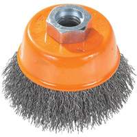 Brosse coupe avec soies m&eacute;talliques ondul&eacute;es et anneau SPOC Demo