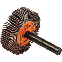 Flap Wheels-Coolcut Flap Wheels, Aluminum Oxide, 80 Grit, 1-1/2" x 3/8" x 1/4" SPOC Demo