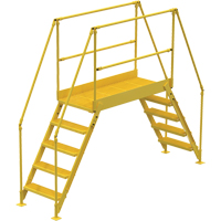 Crossover Ladder, 115-1/2" Overall Span, 50" H x 60" D, 24" Step Width SPOC Demo