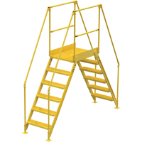 Crossover Ladder, 104" Overall Span, 60" H x 36" D, 24" Step Width SPOC Demo