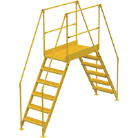Crossover Ladder, 116" Overall Span, 60" H x 48" D, 24" Step Width SPOC Demo