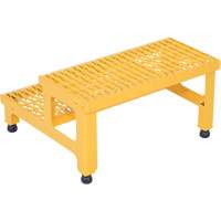 Plate-forme ajustable Step-Mate, 2 marche(s), 23-13/16" la x 22-7/8" lo x 15-1/4" h, Capacit&eacute; 500 lb SPOC Demo