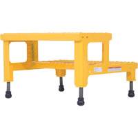 Plate-forme ajustable Step-Mate, 2 marche(s), 23-13/16" la x 22-7/8" lo x 15-1/4" h, Capacit&eacute; 500 lb SPOC Demo