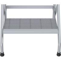 Escabeau en aluminium, 2 marche(s), 22-13/16" la x 24-9/16" lo x 20" h, Capacit&eacute; 500 lb SPOC Demo