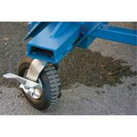 Snow Ladder, Steel, 10 Steps, 99" H, 85-1/2" D, 48" Step, Serrated SPOC Demo