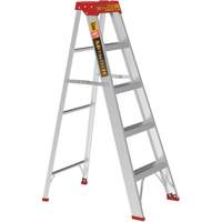 Step Ladder, 5', Aluminum, 200 lbs. Capacity, Type 3 SPOC Demo