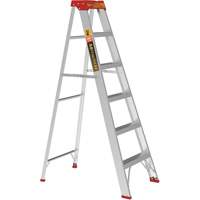 Step Ladder, 6', Aluminum, 200 lbs. Capacity, Type 3 SPOC Demo