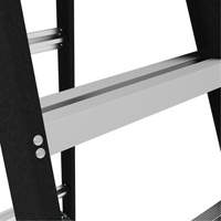 Step Ladder with Paint Tray, 10', Fibreglass, 250 lbs. Capacity, Type 1 SPOC Demo