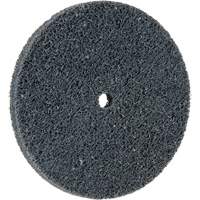 Standard Abrasives 500 Series Soft Density Unitized Wheels, 3" x 1/4", 1/4" Arbor, Fine Grit, Silicon Carbide SPOC Demo