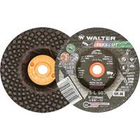 Flexcut Depressed Centre Grinding Wheels, 5", 36 Grit, Aluminum Oxide, 5/8"-11, 12200 RPM, Type 29 SPOC Demo