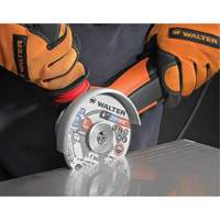 Zip One Cut-Off Wheel, 5" x 1/32", 7/8" Arbor, Type 1, Zirconia Alumina, 12200 RPM SPOC Demo