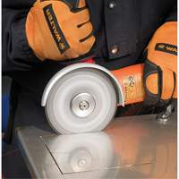 Zip One Cut-Off Wheel, 5" x 1/32", 7/8" Arbor, Type 1, Zirconia Alumina, 12200 RPM SPOC Demo