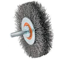 Disque mont&eacute; &agrave; fils cr&ecirc;p&eacute;s, 4" dia., Fils 0,0118" SPOC Demo