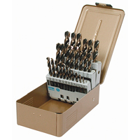 Jobber Length Drill Set, 15 Pieces, High Speed Steel SPOC Demo