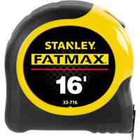 FatMax&reg; Measuring Tape, 1-1/4" x 16', 16ths of an Inch Graduations SPOC Demo