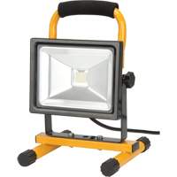 Portable Work Light, LED, 20 W, 2500 Lumens, Aluminum Housing SPOC Demo