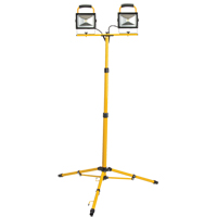 Twin-Head Work Light, LED, 40 W, 4800 Lumens, Aluminum Housing SPOC Demo