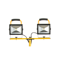 Twin-Head Work Light, LED, 40 W, 4800 Lumens, Aluminum Housing SPOC Demo